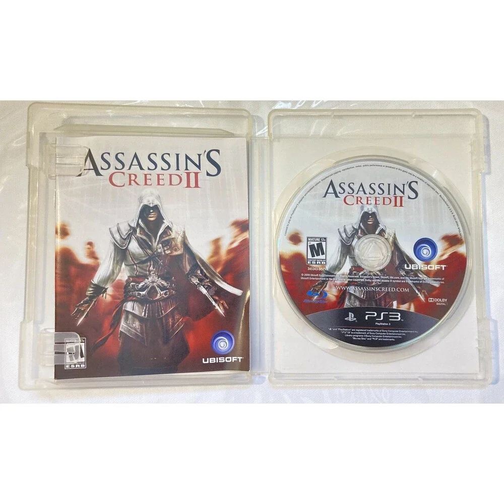 Assassin's Creed II 2 (Sony PlayStation 3 PS3) - Complete CIB w/ Manual